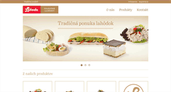 Desktop Screenshot of lahoda.sk